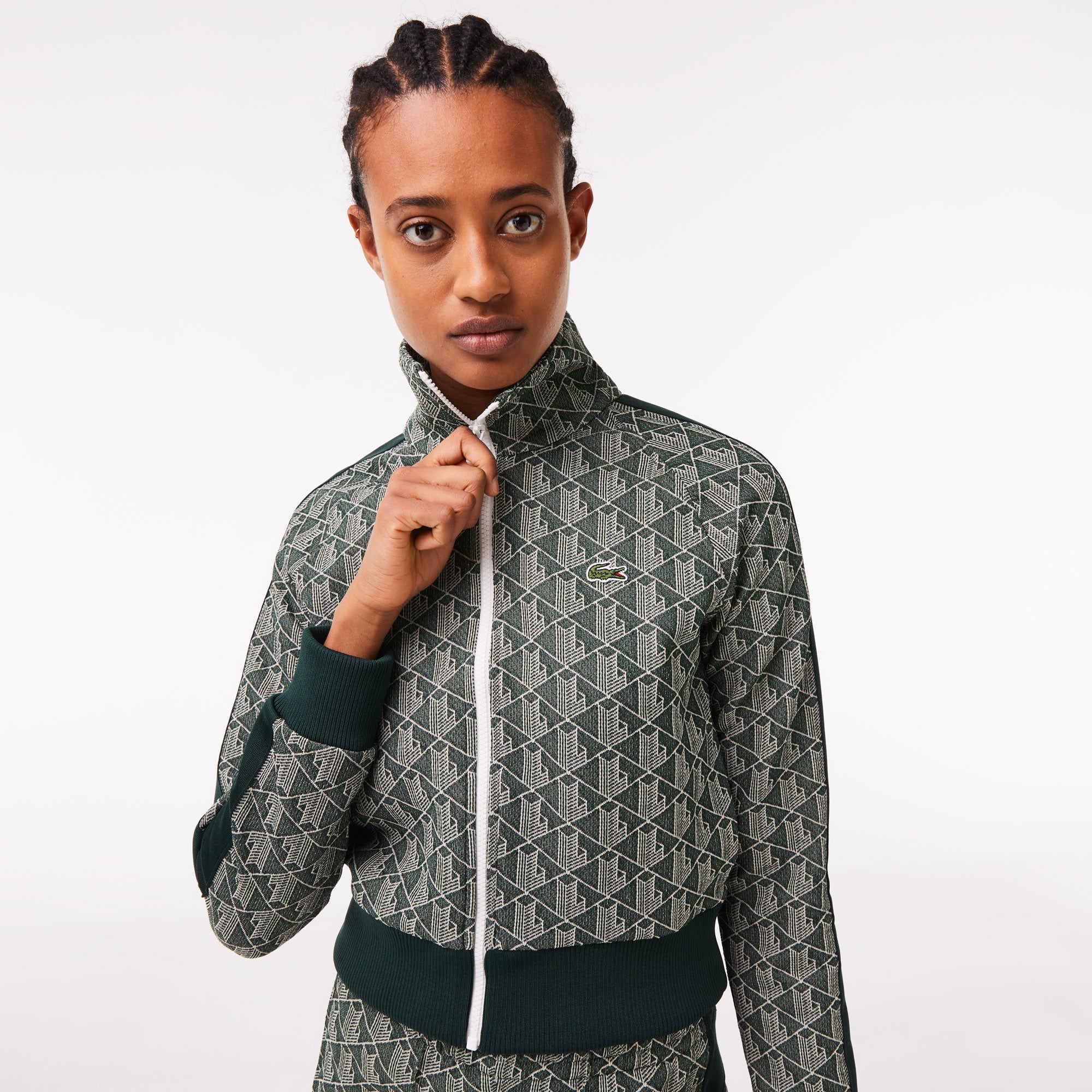 Sweatshirt - Vert & Copeau