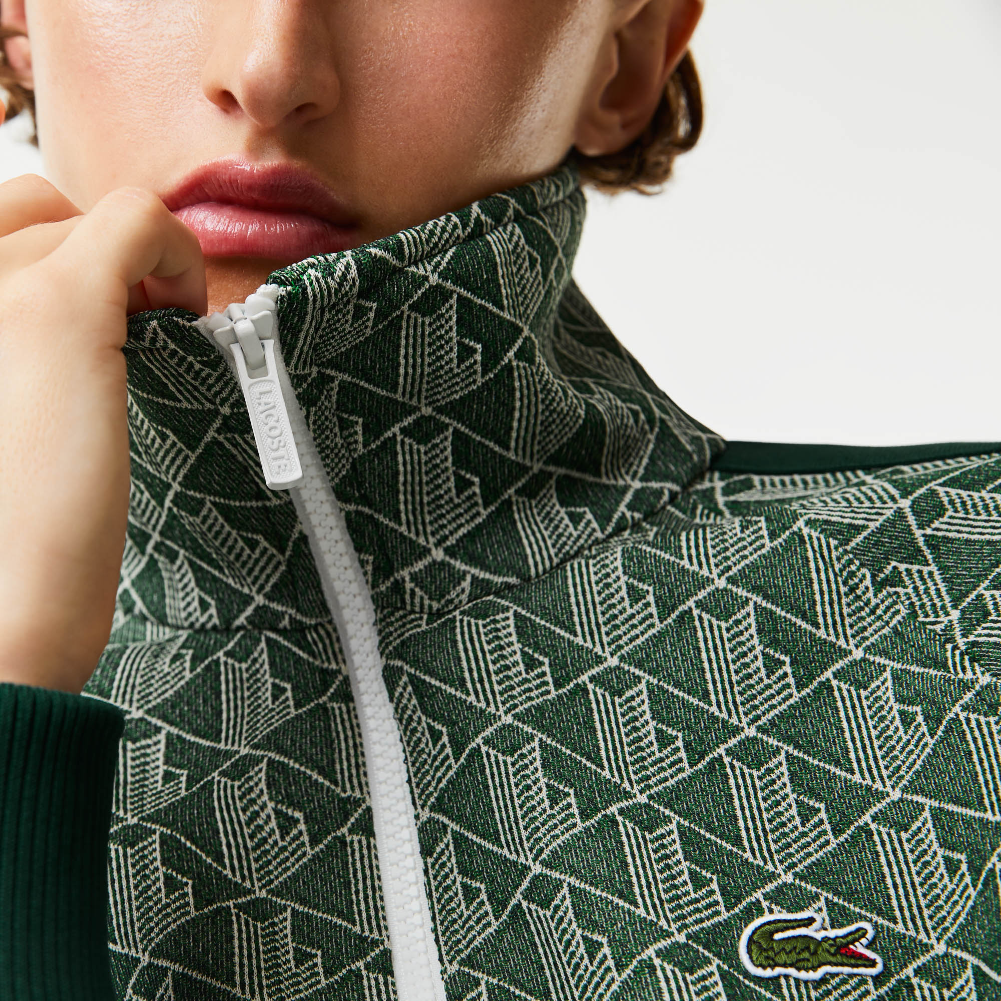 Sweatshirt - Vert & Copeau