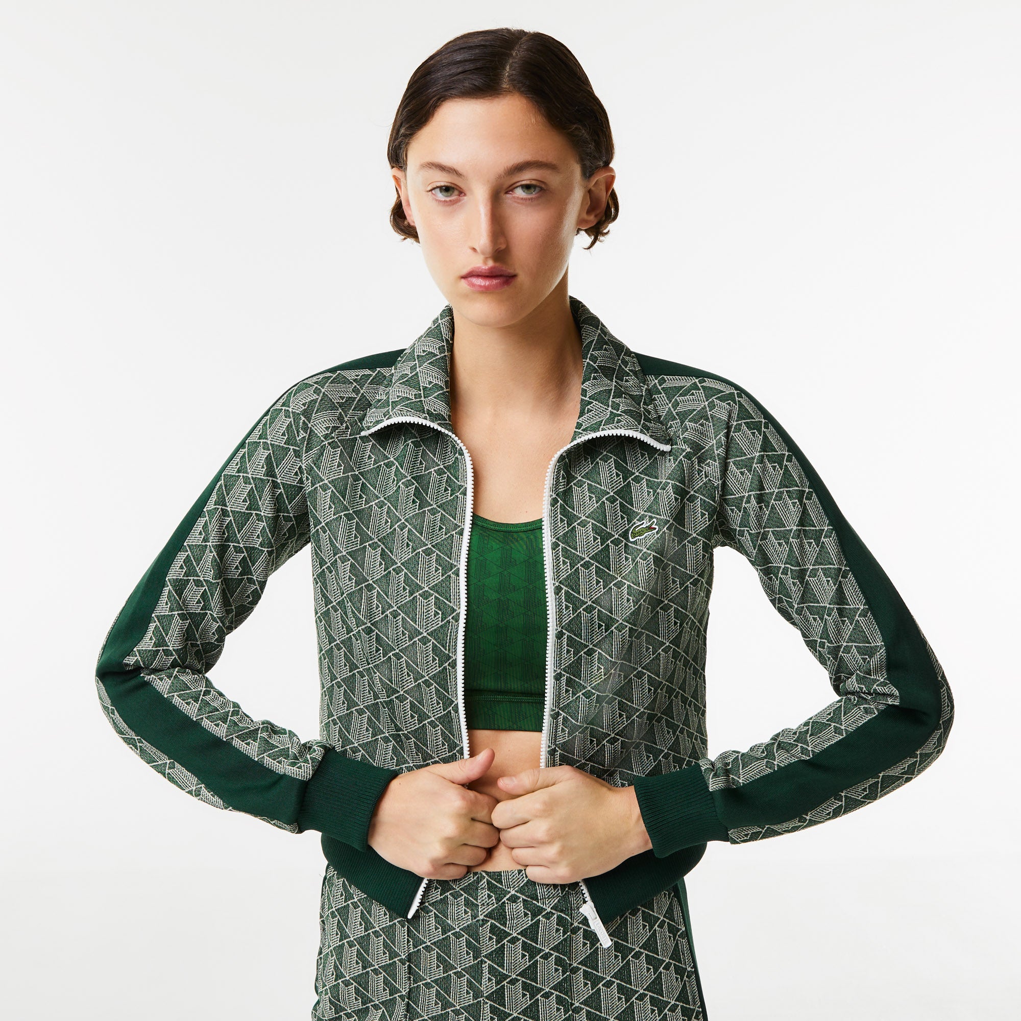 Sweatshirt - Vert & Copeau