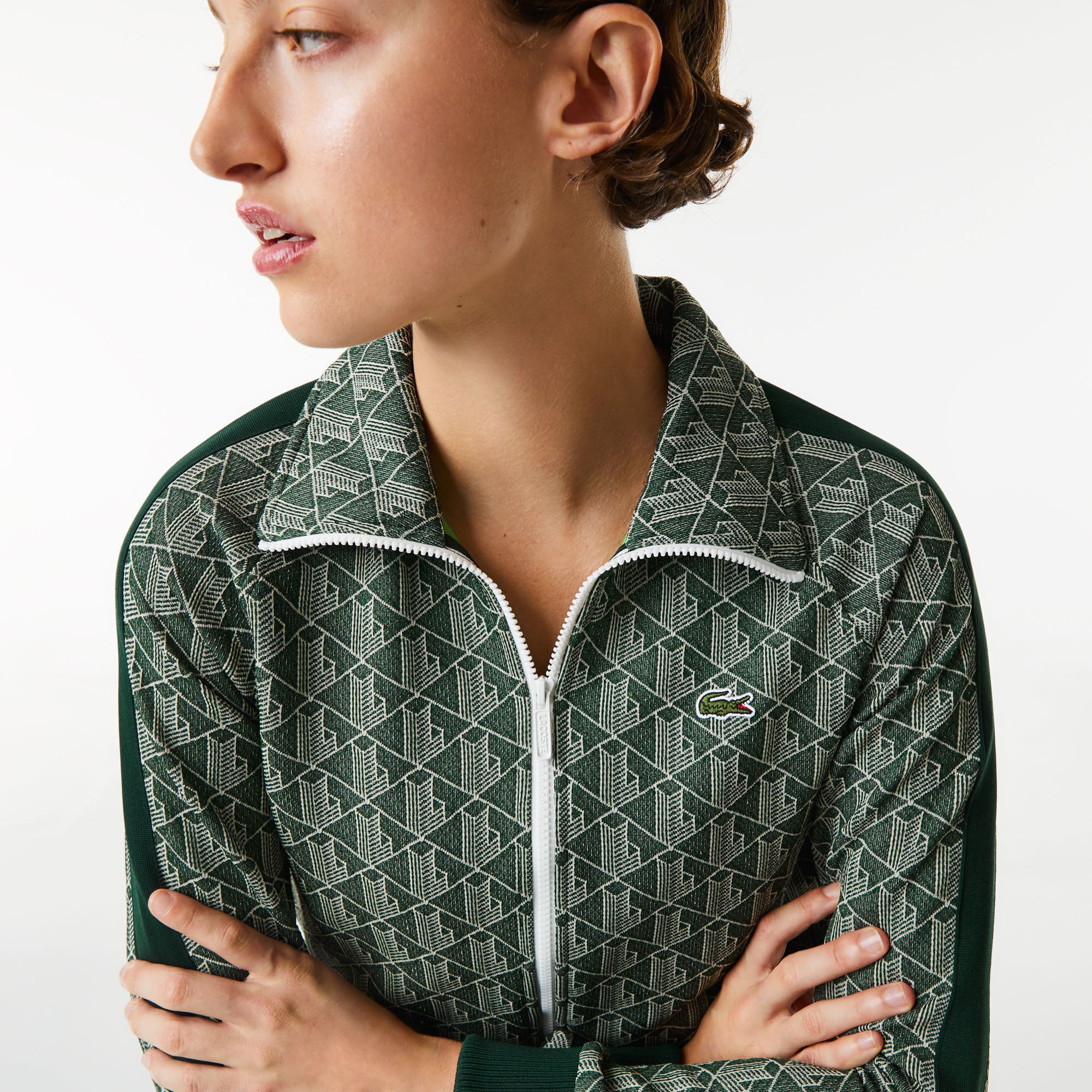 Sweatshirt - Vert & Copeau