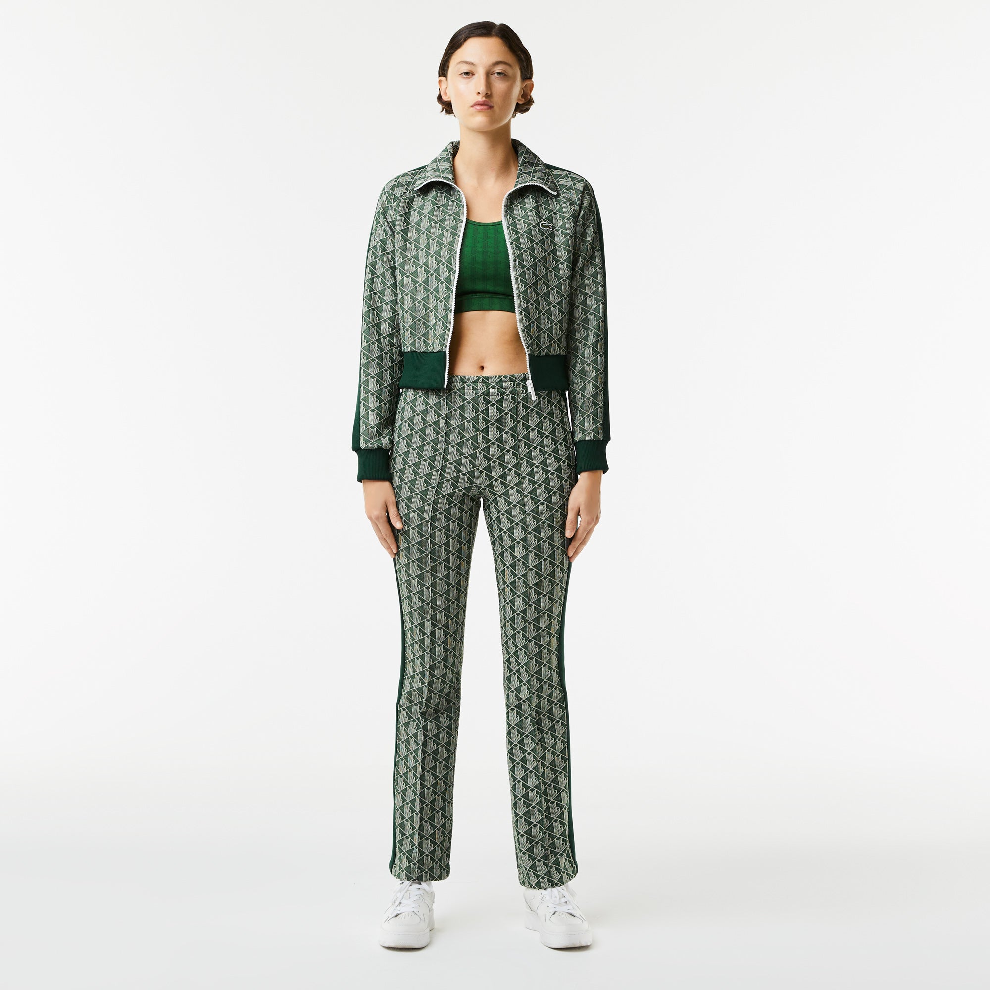 Sweatshirt - Vert & Copeau