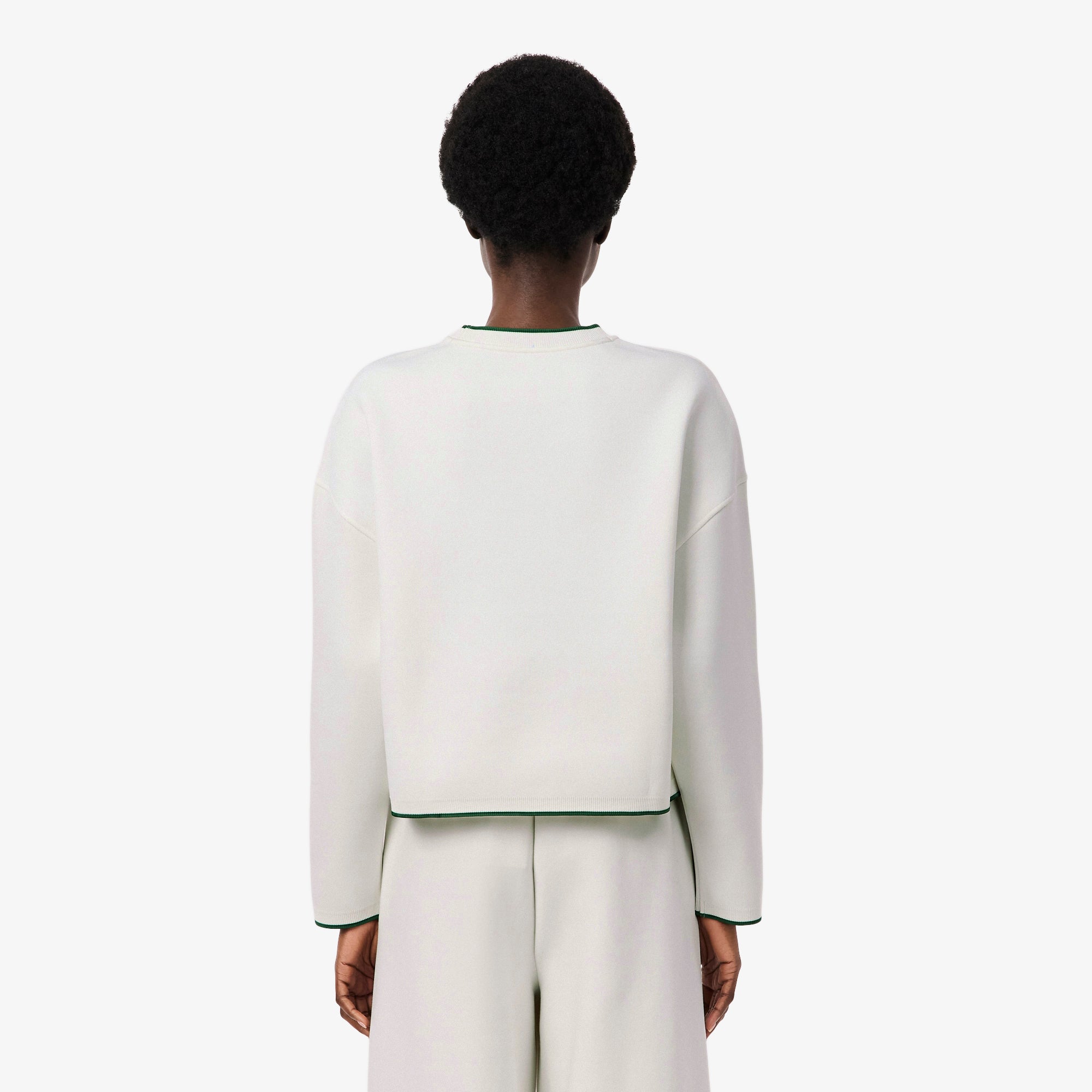 Sweatshirt - Farine & Vert