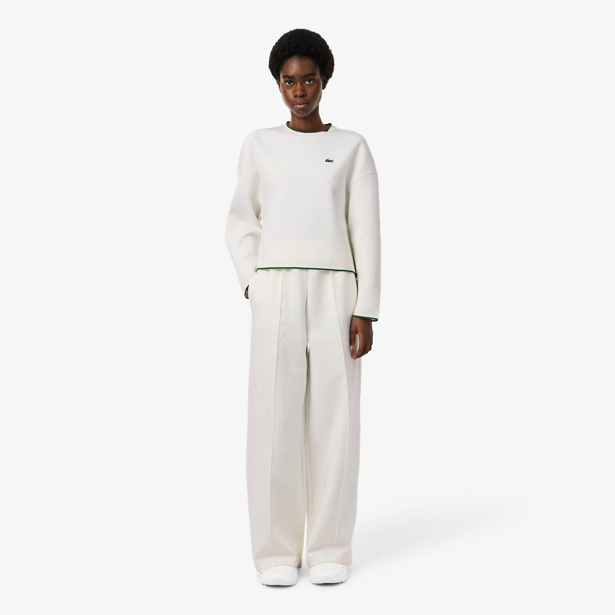 Sweatshirt - Farine & Vert