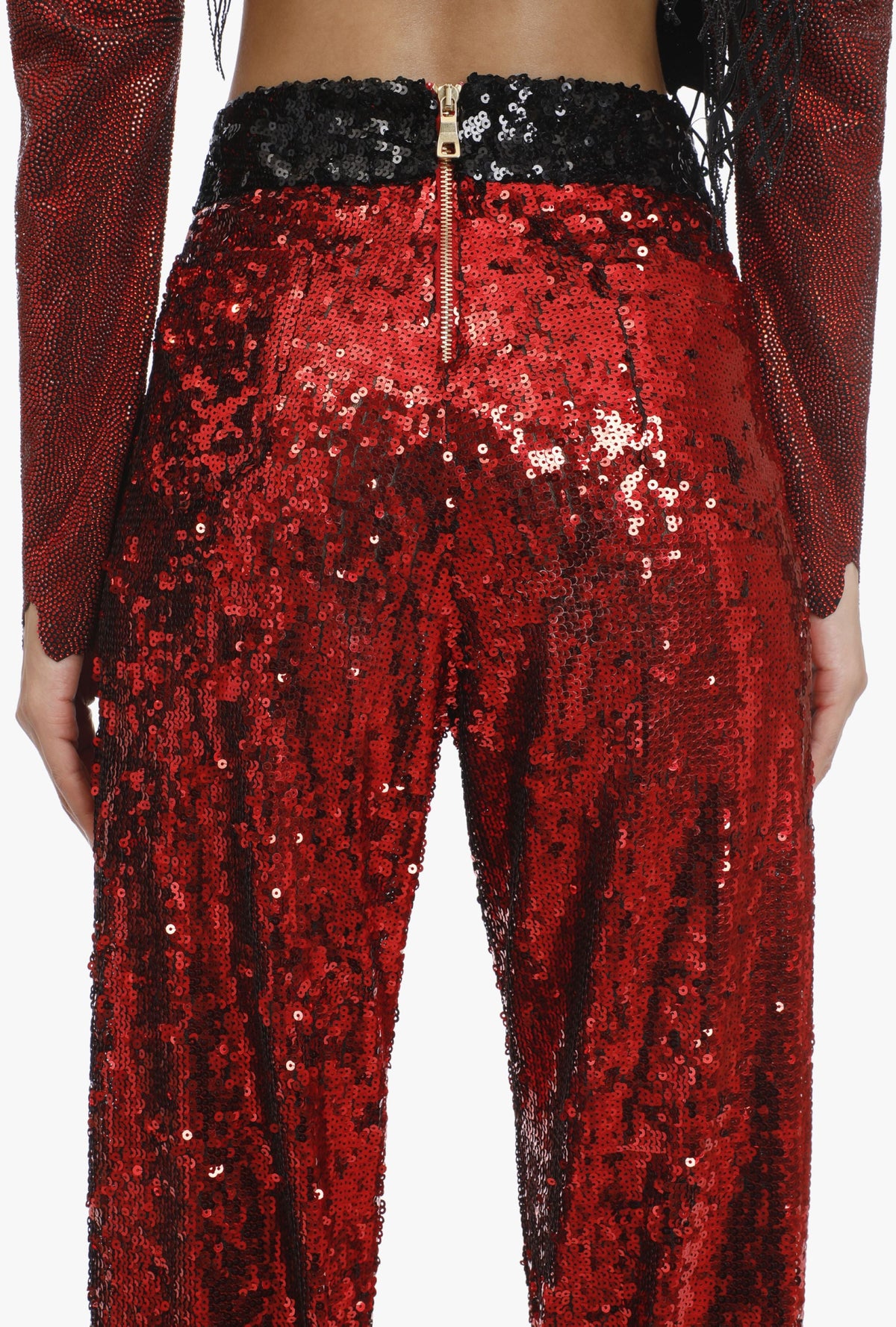 Pantalon Balmain x Puma - Noir & Rouge