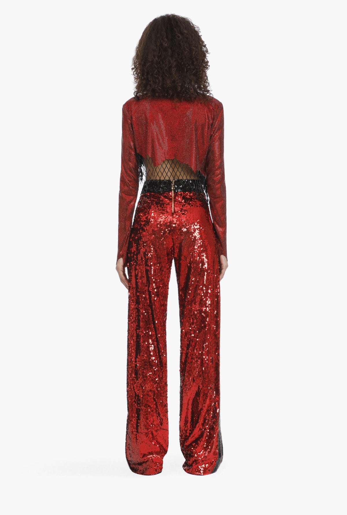 Pantalon Balmain x Puma - Noir & Rouge