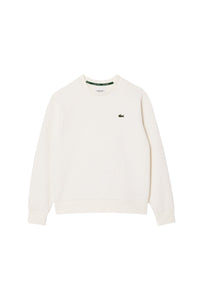 Sweatshirt à col rond en piqué - Farine