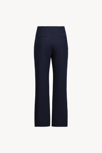 Pantalon droit poche double - Marine
