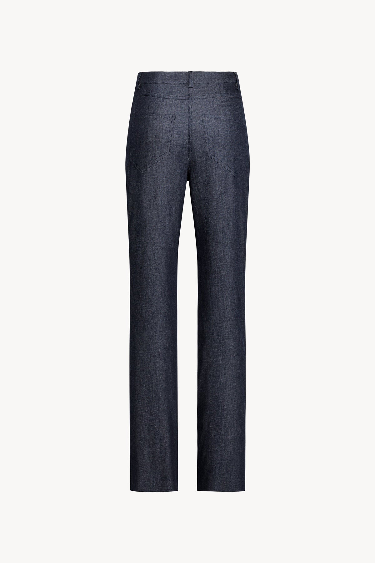Pantalon droit a poche jean - Bleu Denim