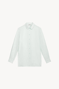 Chemise homme patte apparent - Vert d'Eau