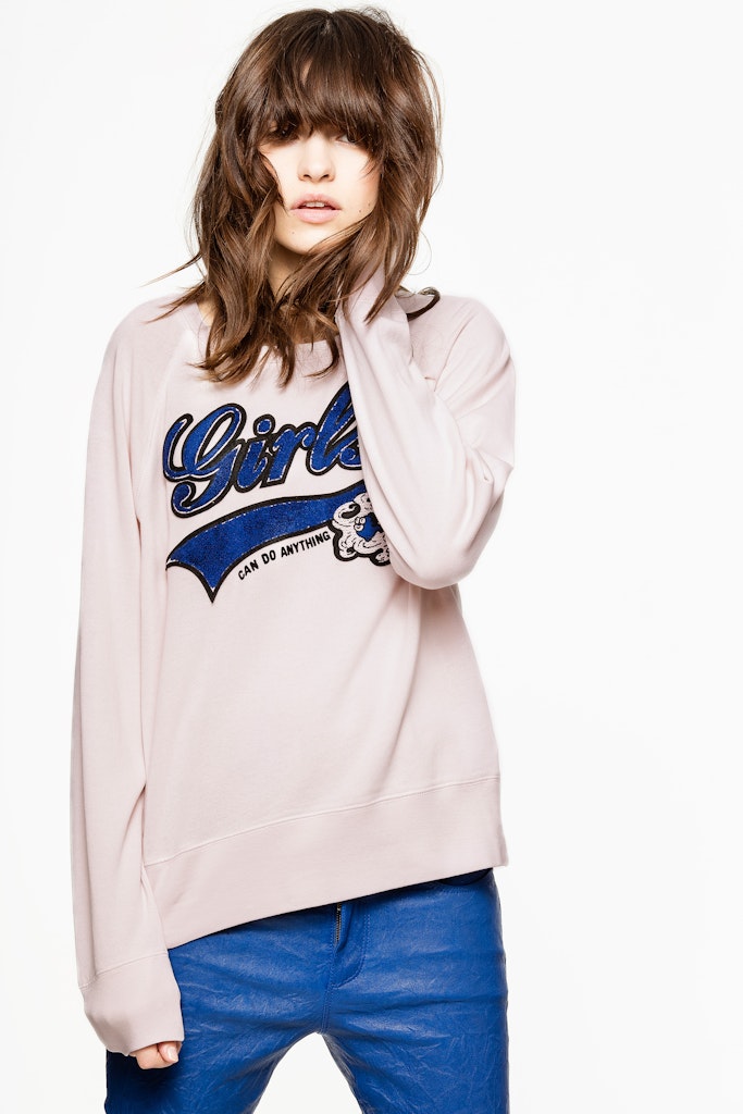 ZHORS LIGNE BEBE UPPER BIS GIRLS SWEAT COTON