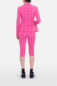 PRIX MARQUE : 85€_Fuschia Jacquard Short - Fuschia Jacquard