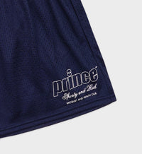 Short ajouré à taille élastique - Navy