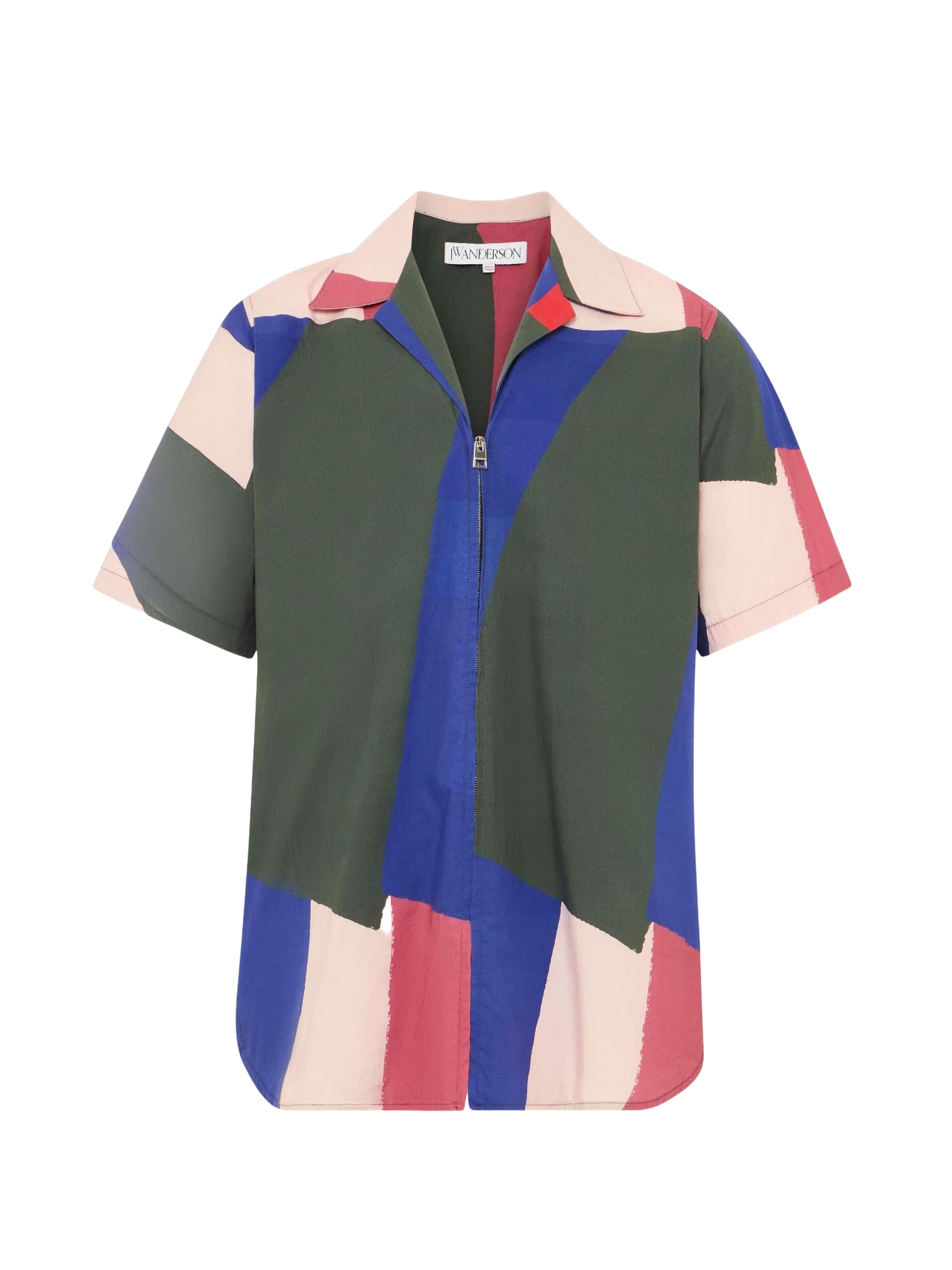 Chemise à manches courtes et zip - Multi
