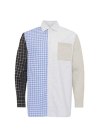 Chemise à manches longues - Blue & Multi
