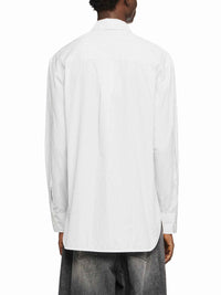 Chemise Avec Poches Appliquées Contrastées - Grey/White