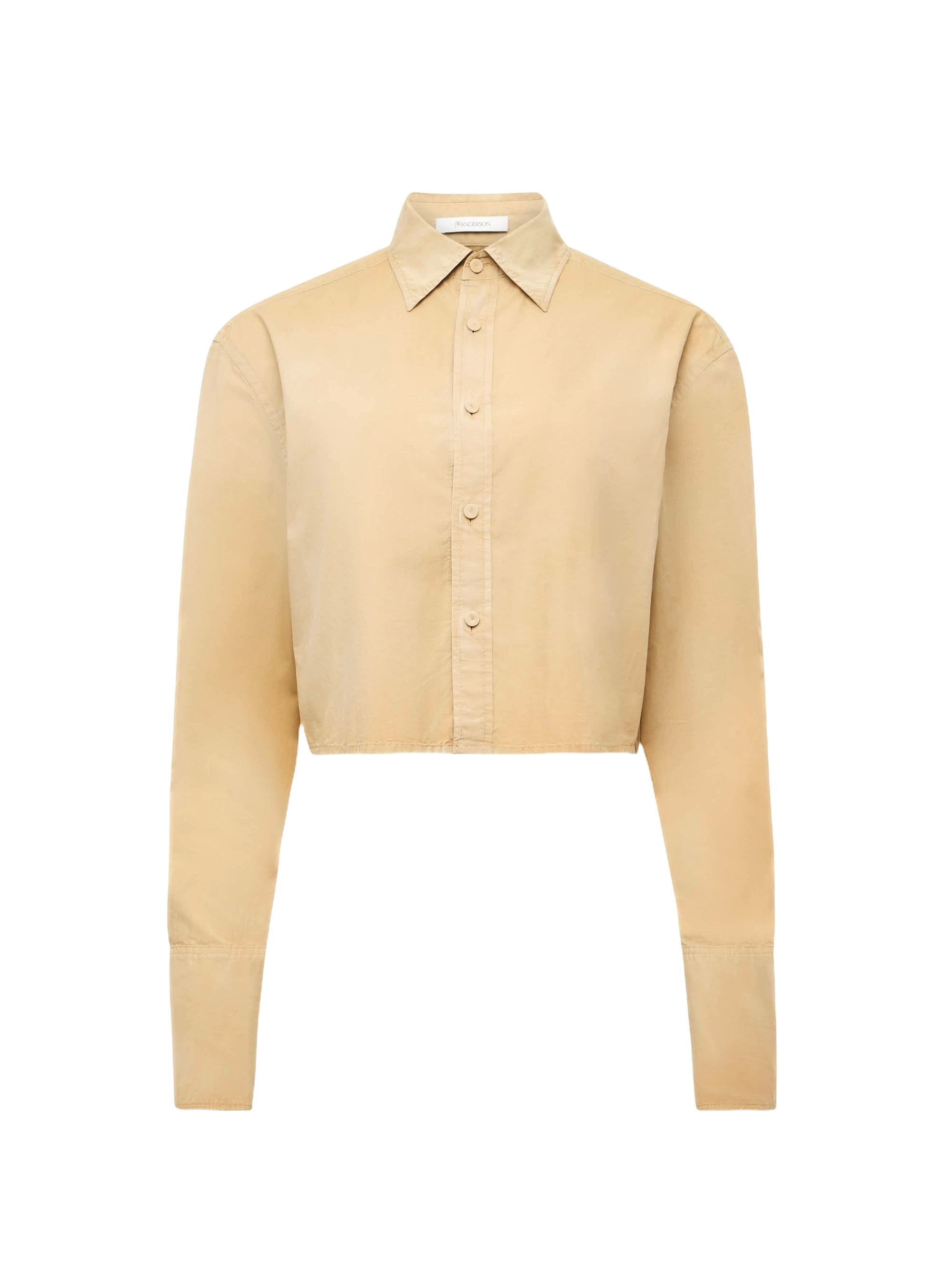 Chemise Courte Teintée En Pièce - Light Tobacco