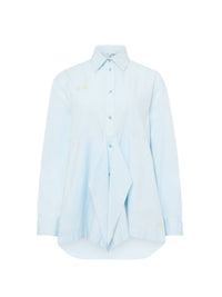 Chemise À Volant - Pale Blue