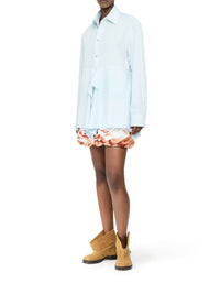 Chemise à volants - Pale Blue
