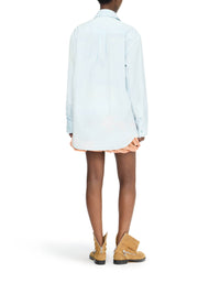Chemise À Volant - Pale Blue