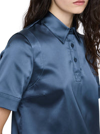 Polo À Manches Courtes - Steel Blue