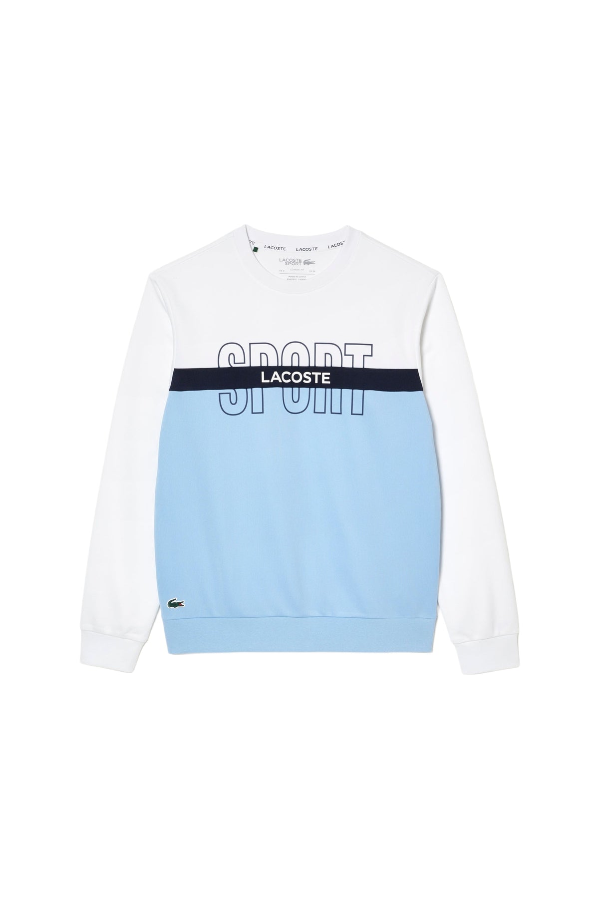 Sweatshirt - Blanc & Marine-Panorama