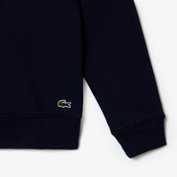 Sweatshirt à col rond en molleton - Marine