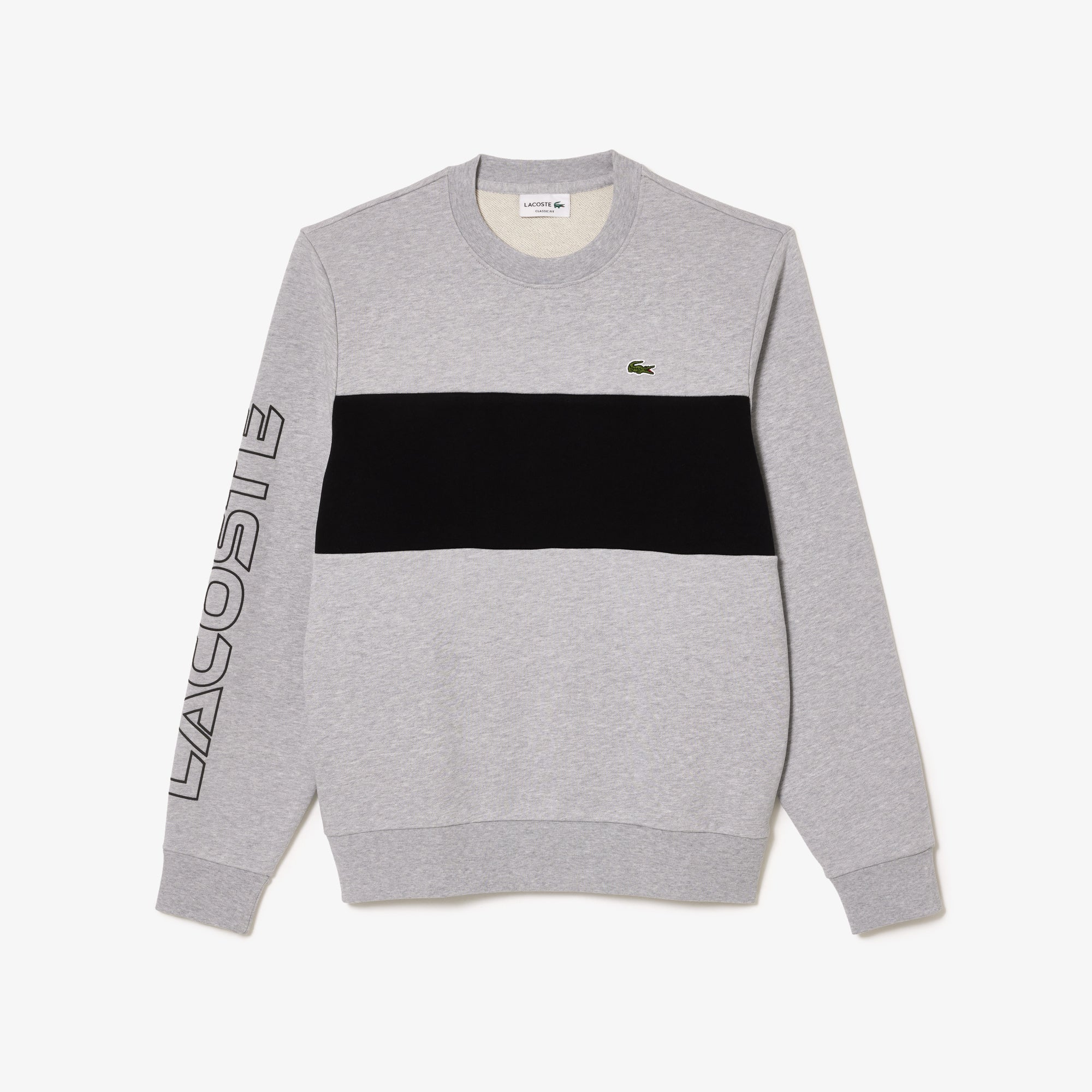 Sweatshirt - Argent Chine & Noir