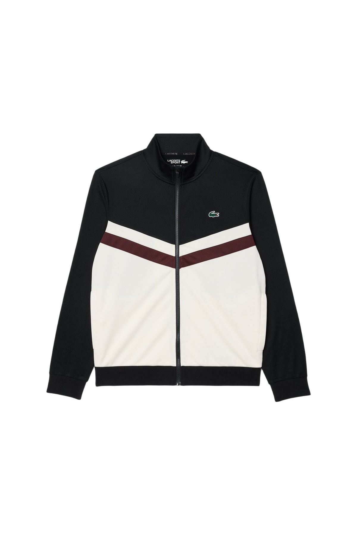 Sweatshirt zippé Tennis - Noir & Laponie