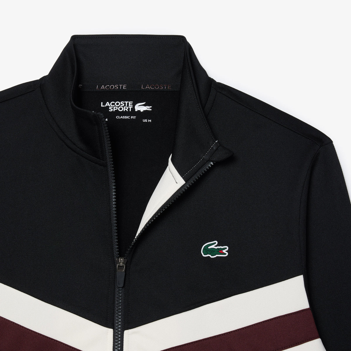 Sweatshirt zippé Tennis - Noir & Laponie