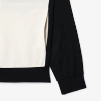 Sweatshirt zippé Tennis - Noir & Laponie