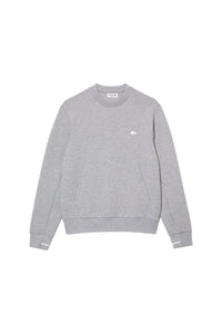 Sweatshirt avec poche kangourou - Argent Chiné