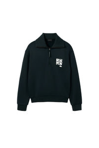 Sweatshirt à col montant - Varech Foncé