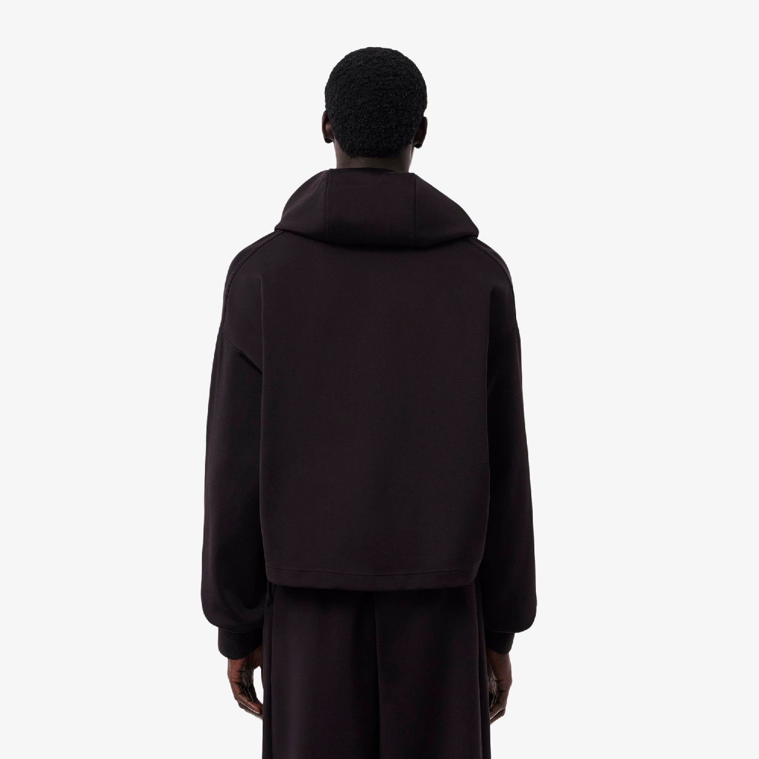 Sweat à capuche court oversize - Buffle
