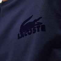 Sweatshirt avec logo en molleton - Marine