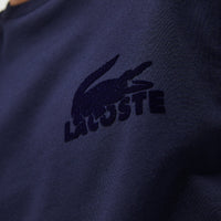 Sweatshirt avec logo en molleton - Marine