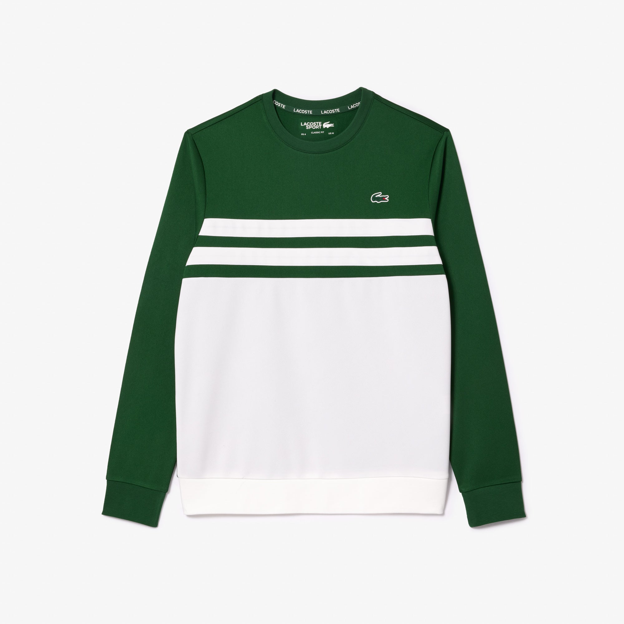 Sweatshirt - Vert & Blanc