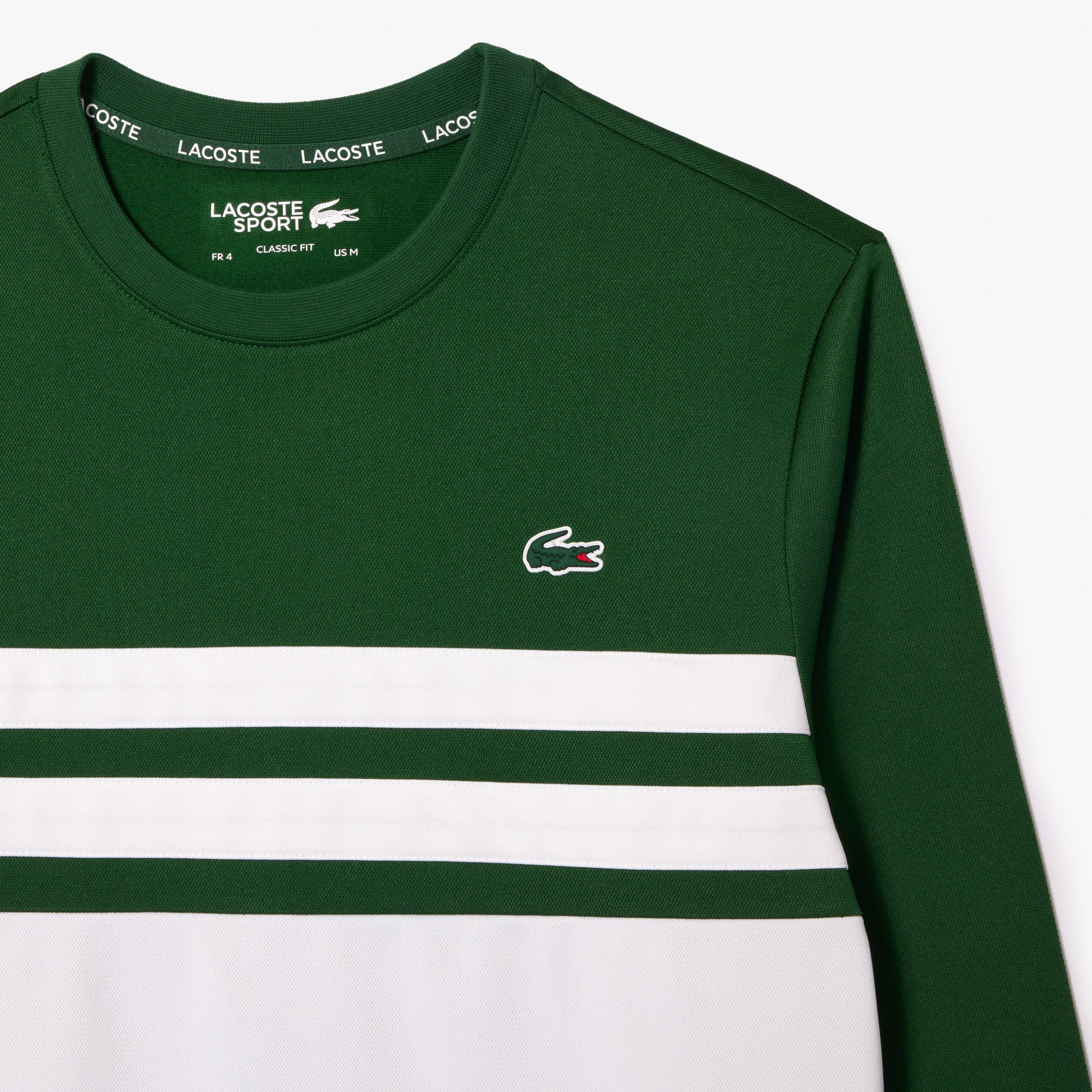 Sweatshirt - Vert & Blanc