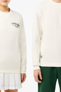 Sweatshirt Lacoste x Roland-Garros - Farine