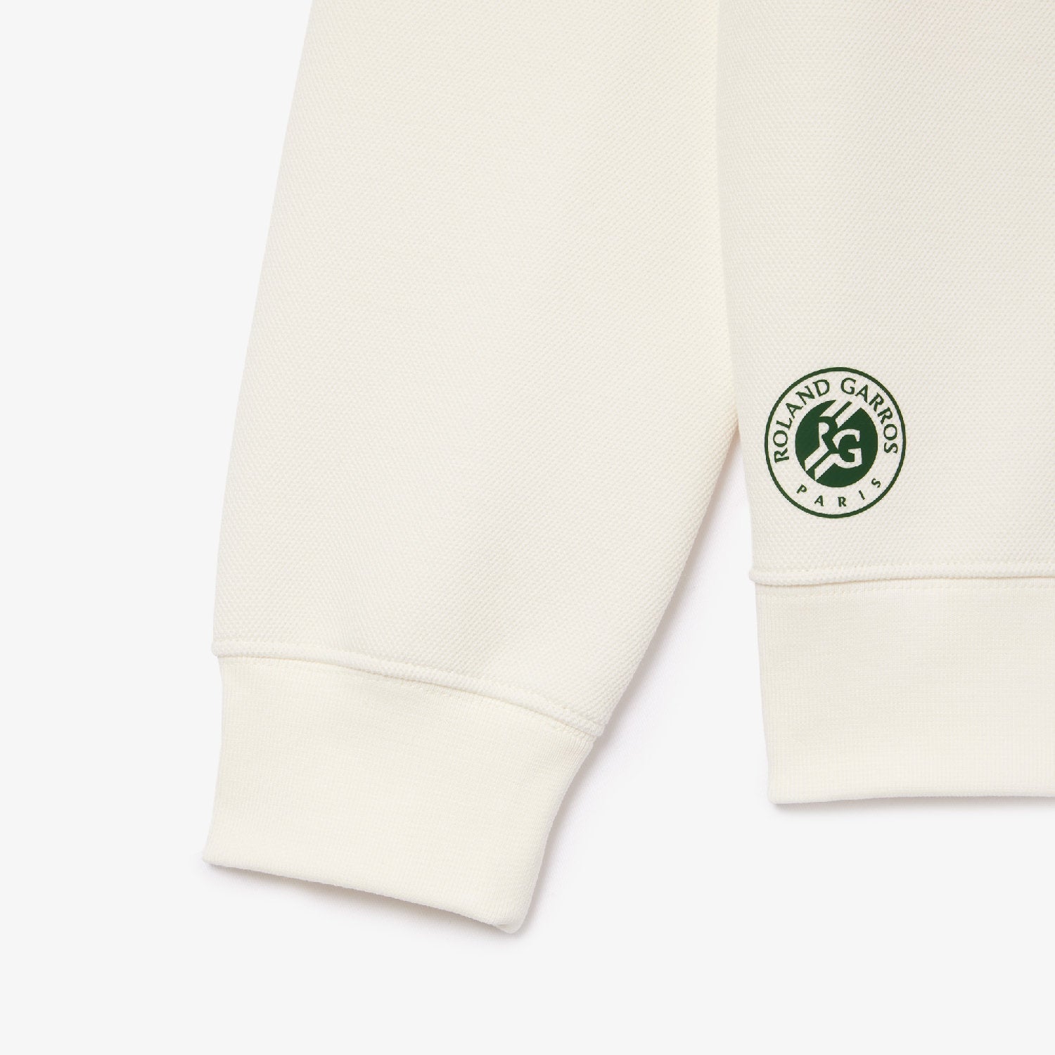 Sweatshirt Lacoste x Roland-Garros - Farine