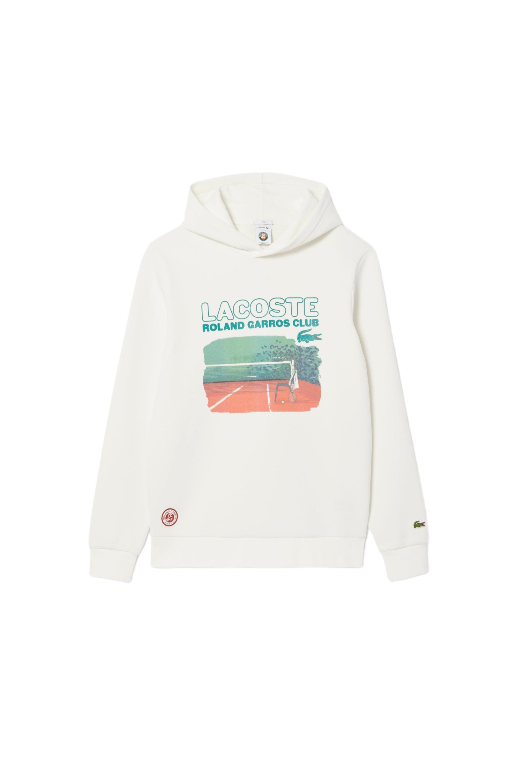 Sweatshirt à capuche Édition Roland-Garros - Farine