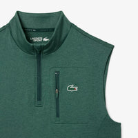 Veste Golf sans manches zippée - Sinople Chiné