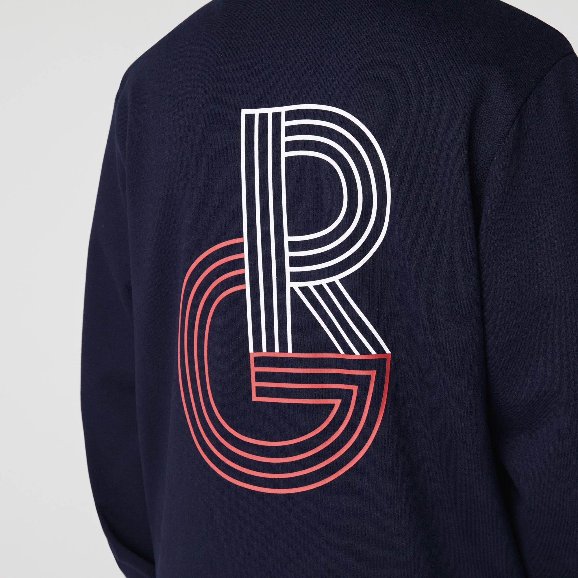 Sweatshirt - Marine & Blanc-Coccinelle