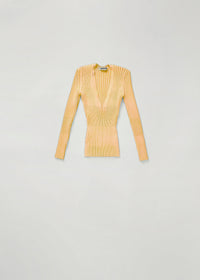 Pull Shara à manches longues - Yellow