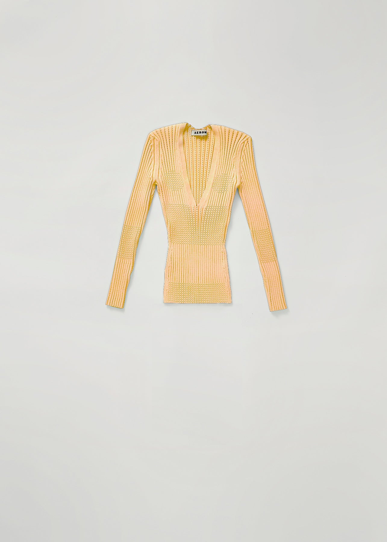 Pull Shara à manches longues - Yellow