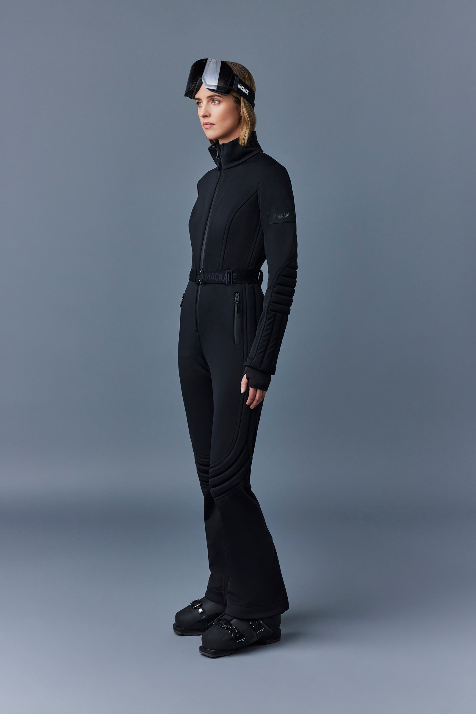 Shawna down ski suit - Black