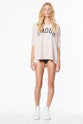 ZHORS LIGNE NOIR SLIP STRASS
