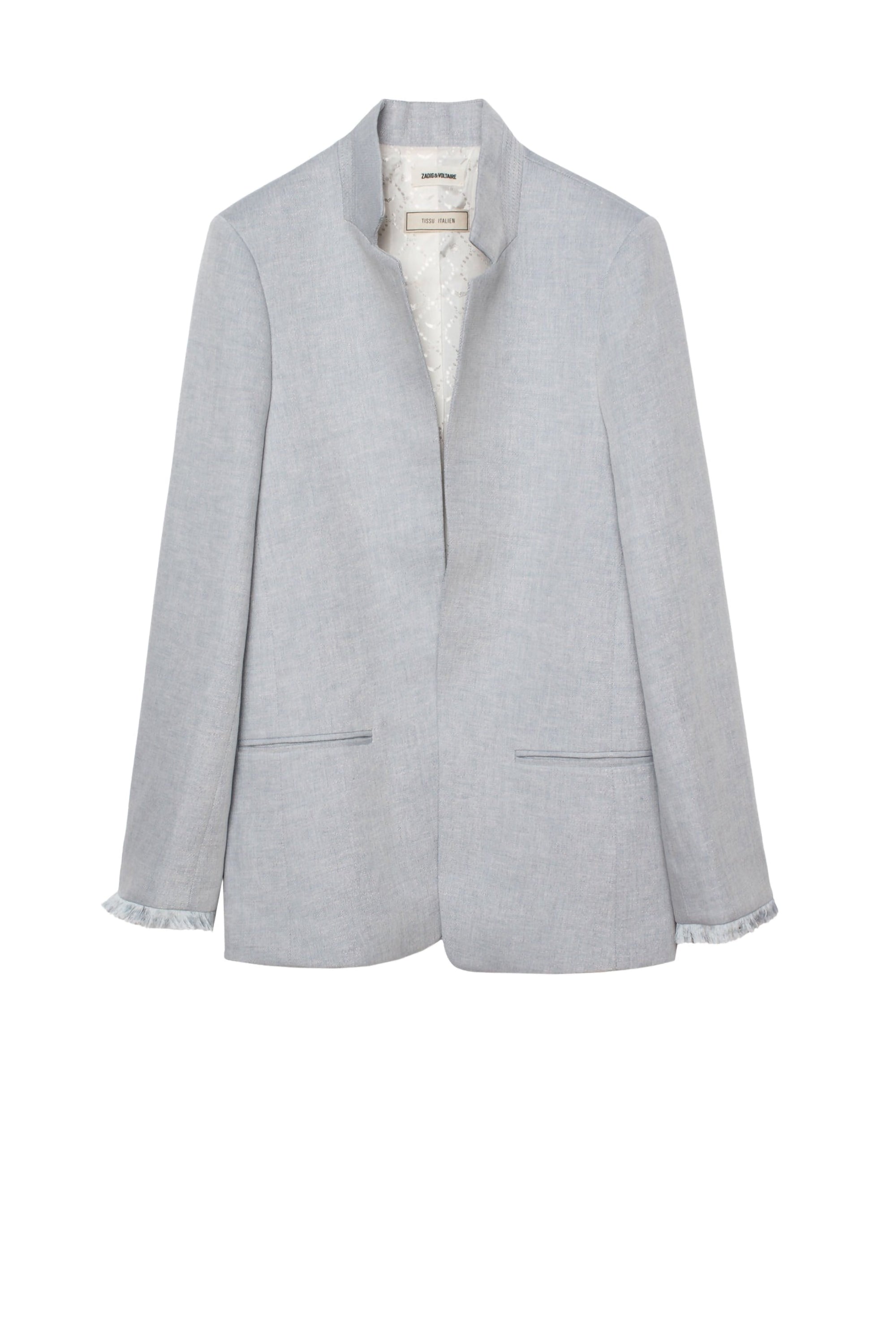 Veste Volly Frange - Ciel