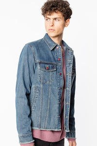 Blouson Base - Bleu