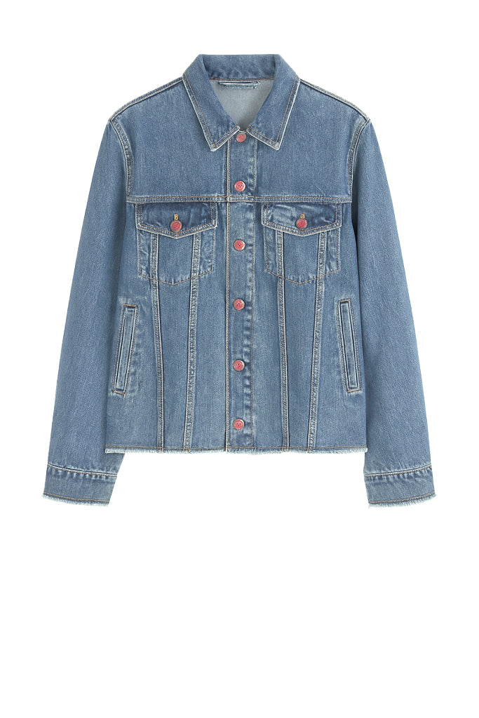 Blouson Base - Bleu
