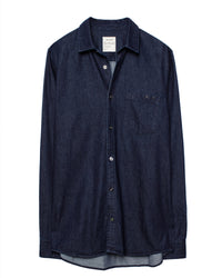 ZHORS LIGNE BRUT STAN BRUT CHEMISE DENIM BRUT